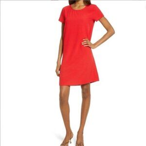Chelsea28 Crepe Shift Dress Sz M